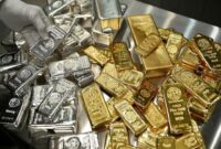 افزایش قیمت طلا و نقره در بازار جهانی