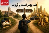 علم بهتر است یا ثروت؟